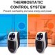 thumbnail image 4 of Calentador alfa mejorado de pared con enchufe de 500 W - 2023 calentador eléctrico portátil para uso en interiores, calentador de espacio de pared con termostato ajustable, calentador seguro para ofic, 4 of 5
