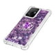 thumbnail image 4 of Funda para Xiaomi 11T/11T Pro 5G con Brillo Líquido Flotante, Purpurina, Parachoques y Anillo Giratorio Soporte, 4 of 5