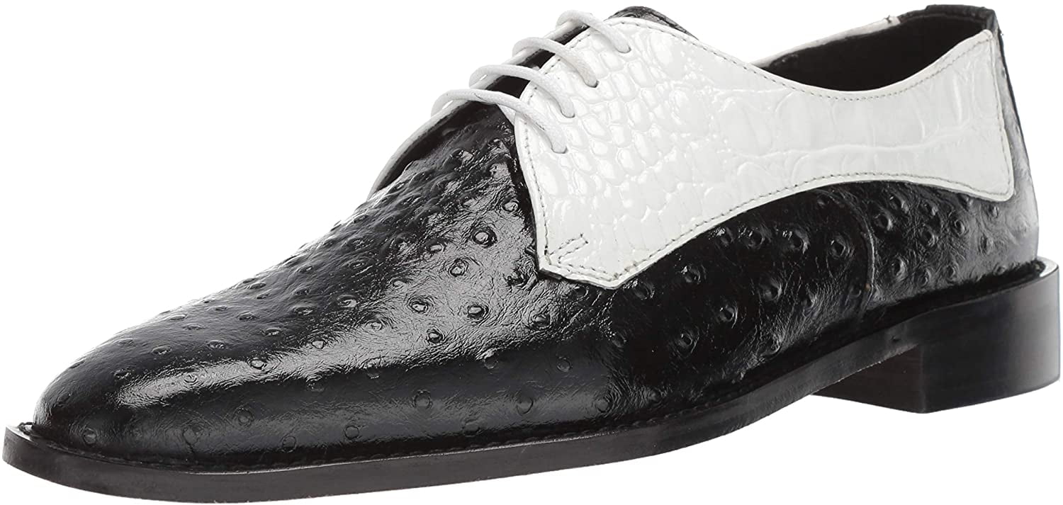stacy adams mens white shoes