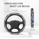 thumbnail image 3 of Balery Video Game Fundas elásticas antideslizantes para volante, funda protectora universal para hombre y mujer, 15 pulgadas, accesorios para coche., 3 of 6