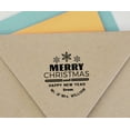 thumbnail image 4 of Printtoo Personalized&nbsp;Black Self Inking Christmas Custom Stamper Custom Round Heavy Duty Stamp-45 mm, 4 of 6