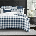 thumbnail image 3 of Lumberjack Check Indigo/White Coverlet Set Super Queen, 3 of 5