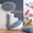 Gray, variant on One-Click Self-Cleaning Pet Brush for Dogs & Cats, ABS Material Deshedding Grooming Comb with 60° Flexible Round Needles, Anti-Slip Handle for Long & Short Hair(pink)
