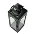 Better Homes & Gardens Metal Candle Holder Lantern, Black, Medium