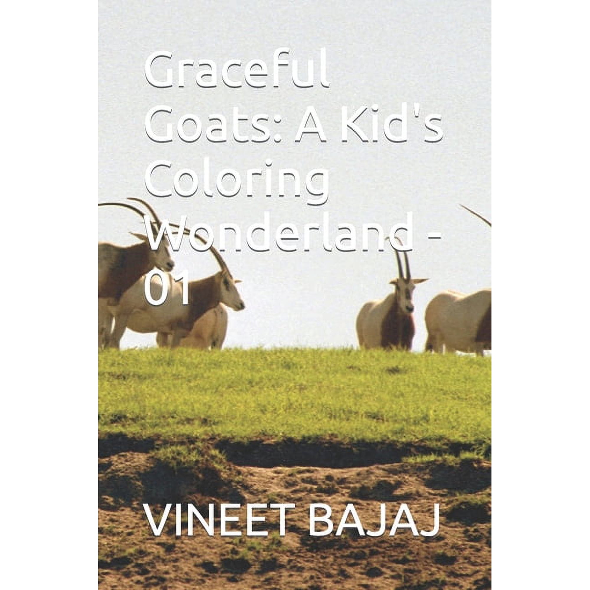Graceful Goats: A Kid s Coloring Wonderland - 01 (Paperback)