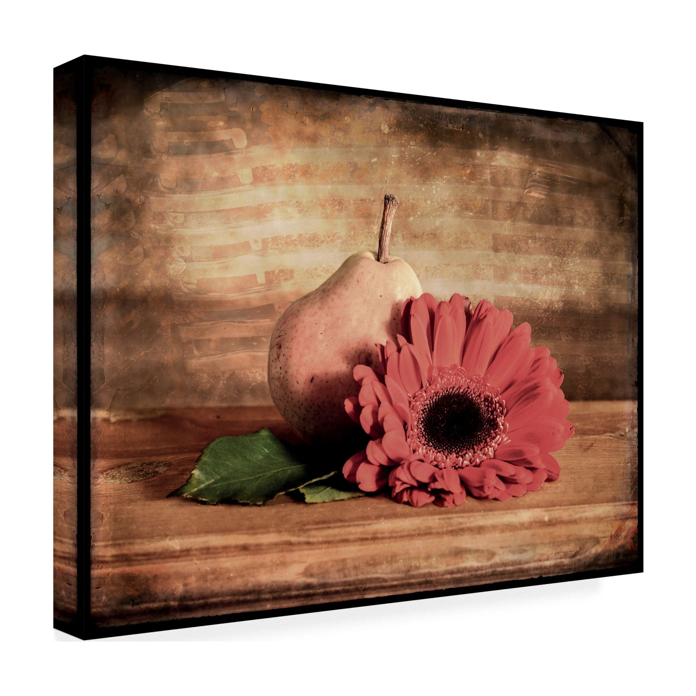 LightBoxJournal 'Kitchen Pear 1' Canvas Art