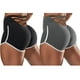 thumbnail image 1 of MKLEKYY Leggings básicos para mujer, pantalones cortos de ciclismo, leggings de compresión para entrenamiento, pantalones cortos de yoga, 2 piezas, 1 of 4