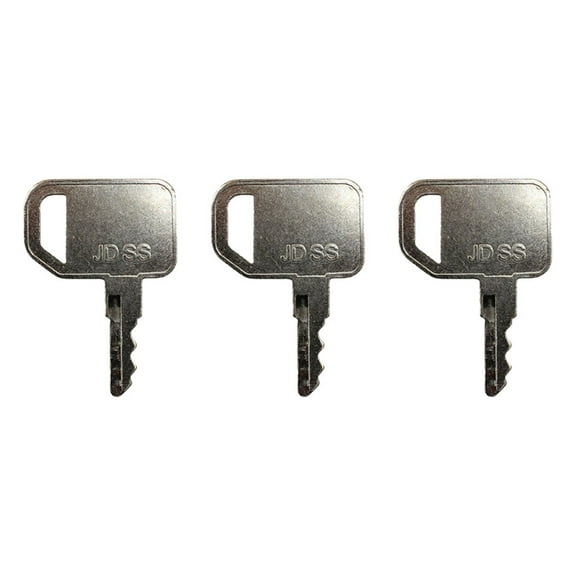 T209428 Qty 3: Key(s) Fits John Deere 240 250 260 270 280 312GR 313 314G 315