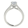thumbnail image 4 of Aonejewelry 0.50 Carat Diamond Solitaire Engagement Prong 10K White Gold Genuine Diamond, 4 of 4