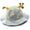 Blue, variant on Toddler Hat Cute Giraffe Bucket Hat Sun Protection Hat Outdoor Camping Hat for 1-4 Years Boys Girls