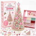 thumbnail image 2 of Clearance DIY Christmas Tree Kit, 2027 New Crystal Beaded Christmas Tree, Pearl Diamond Art Beaded Plant Kit for Tabletop,christmas G, 2 of 7