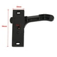 thumbnail image 3 of S SERENABLE RV Screen Door Latch Right Hand Handle for s, Cargo Trailer, OEM Replacement Passenger Side Door Black, 3 of 9