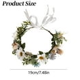 thumbnail image 3 of Forest Makeup Shooting Hair Ring Wreath Prop for Photos, 3 of 9