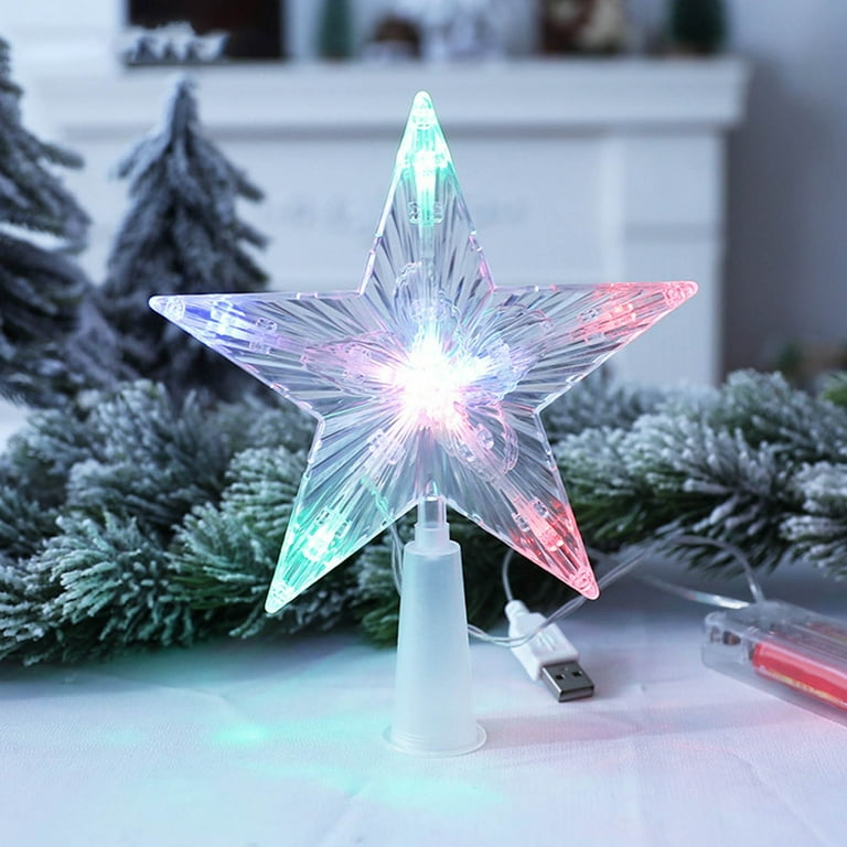 Light up tree toppers deals