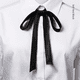 thumbnail image 3 of Corbata de mano para uniforme JK, lazo, accesorios de la academia, lazo para atar, vino tinto y negro, 3 of 5
