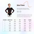 thumbnail image 5 of Aislor Gymnastics Leotard for Girls Rhinestone Jumpsuit Long Sleeve Athletic Dance Bodysuit Hot Pink 16, 5 of 7