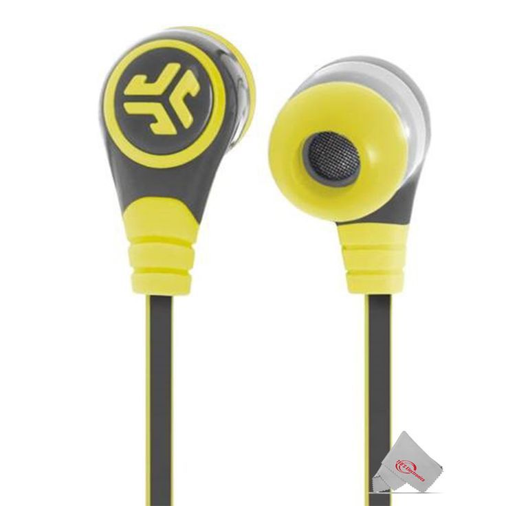 JLAB Diego Earbuds Yellow + Mic and 