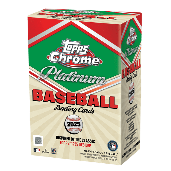 2025 Topps Chrome Platinum Baseball -- Factory Sealed - Value Box