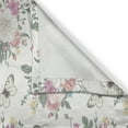 thumbnail image 3 of Ambesonne Flowers Kitchen Curtains, Roses Bouquet, 55"x45", Pale Pink Green, 3 of 3