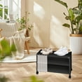 thumbnail image 5 of Dvruxg Shoe Rack Shoes Storage Organizer Bed Bottom Small Narrow Shoe Cabinet, Space Saving Shoe Shelf Bins, Shoe Cubby, 5 of 5