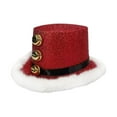 thumbnail image 3 of yuksok Chapeau de Noël Décoratif pour Tenue de Fête Rouge, 3 of 9
