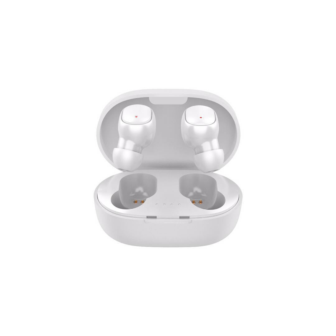 Wireless Earbuds, Bluetooth 5.3 Earbuds Stereo Bass, White Bluetooth Sports Headphones in Ear Noise Cancelling Mic With Mini Charging Case Ear Buds White Up to 65% off!