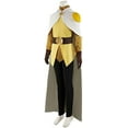 thumbnail image 3 of The Owl House Hunter Outfits Golden Guard Sets with Cloak Outfit Suit for Adult Men, 3 of 6