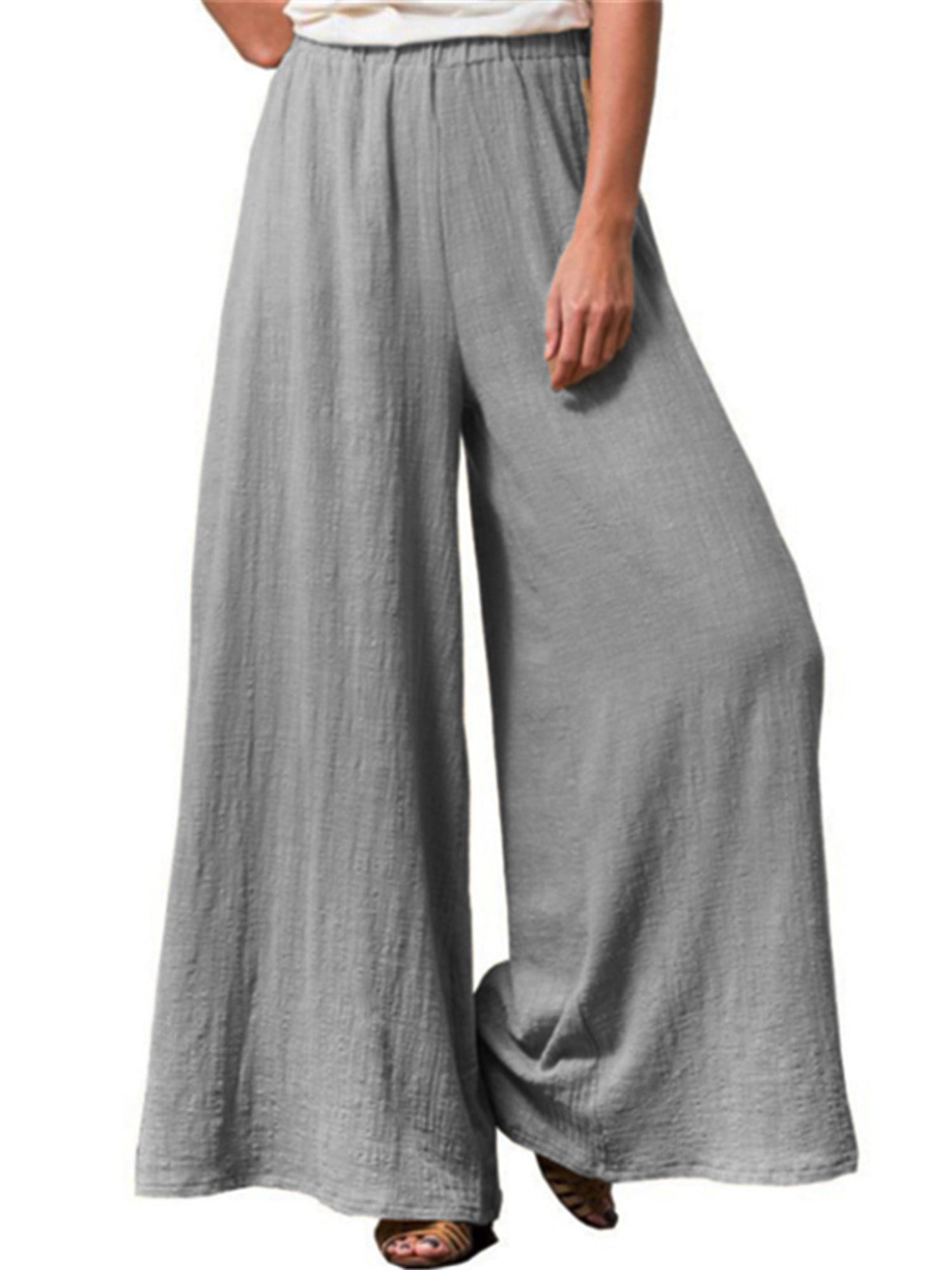 Xavaria Womens Wide Leg Pants Casual 