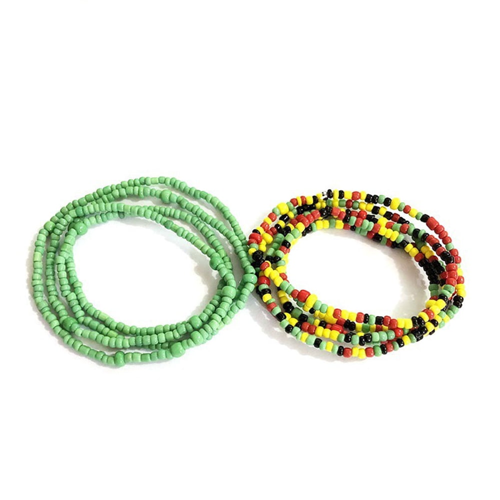Maasai beads wholesale waist beads colorful waist beads 10 pieces wholesale Tummy beads