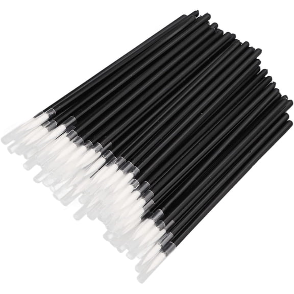 50PCS Disposable Tip Eyeliner Brushes, Disposable Brushes Eyes Makeup Brushes with Storage Box for Applying Eyeshadow or Nail Art