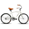 thumbnail image 3 of Bicicleta Black Panther Beach Cruiser R24 Caballero Blanco, 3 of 4