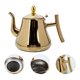 thumbnail image 2 of Tetera de café de gran capacidad, tetera de acero inoxidable con colador, 2 of 6