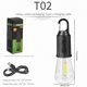 thumbnail image 3 of Lámpara Camping LED 600 MAh Camping Portátil para Senderismo Pesca (54 Mm), 3 of 3