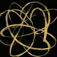 thumbnail image 3 of Jill, Susan 20x20 Black Modern Framed Museum Art Print Titled - Golden Skate II, 3 of 5