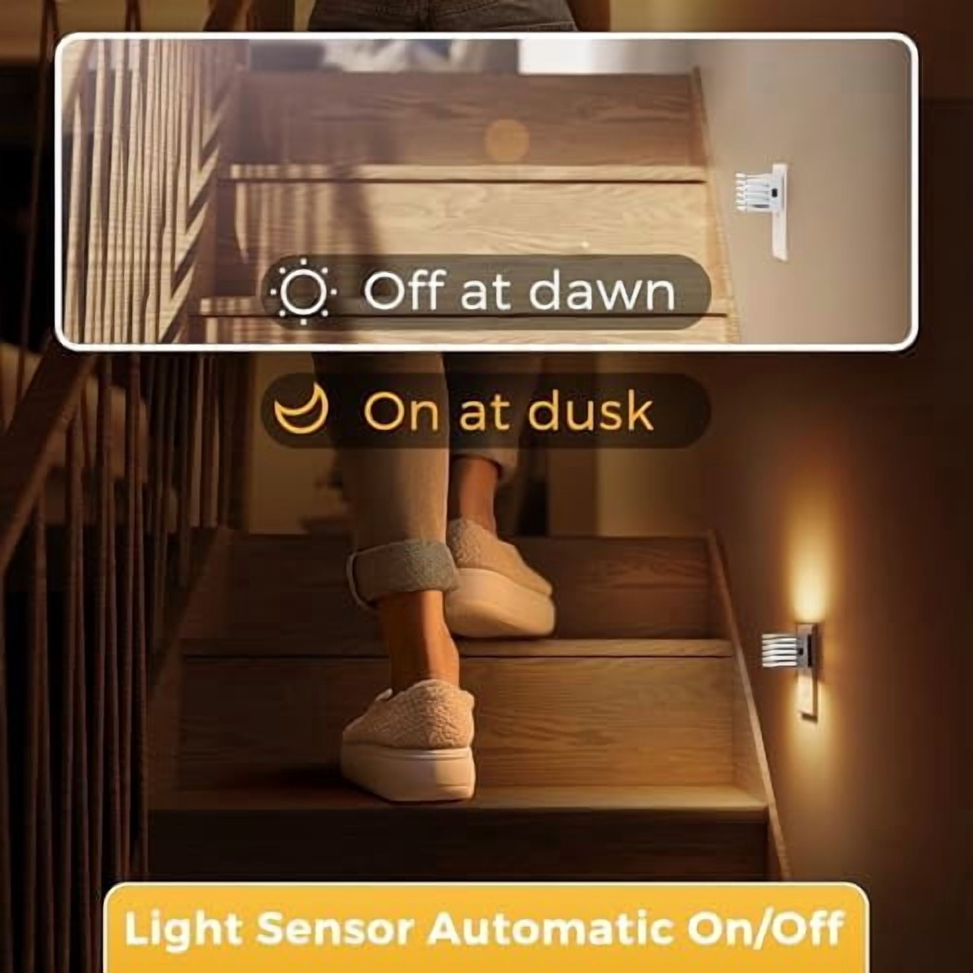 RibRave Night Lights Plug into Wall, 2 Pack Modern Night Light with Dusk to Dawn Sensor, Dimmable Plug in Night Light, Adjustable Brightness, 3000K Soft White for Bedroom Bathroom Hallway(Silver)