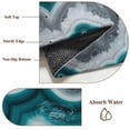 thumbnail image 6 of Entryway Rug 2'x3', Green Agate Small Rug for Kitchen Bathroom Door Mat Indoor Entrance, Ombre Modern Abstract Art Non-Slip Area Rugs Floor Mats Carpet Front Door Rugs, 6 of 8