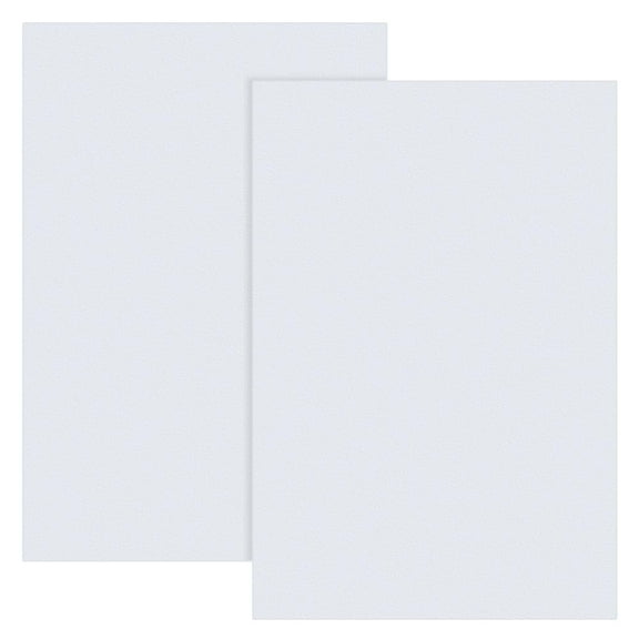 2 Sheets White Plastic Sheet 11.8x7.9 inch Plastic Plates 2mm Thick Hard Plastic Sheet for Architectural Models Sand Table Building Model Material Supplies White DIY