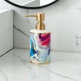 thumbnail image 2 of Qeeadeea Ceramic Lotion Dispenser, Hand Soap Dispenser, Refillable- Shampoo Dispenser, Bathroom Kitchen-A-380ml, 2 of 4
