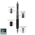 thumbnail image 2 of uniball™ 207 Plus+ Retractable Gel Pens, Medium Point (0.7mm), Black - 12 Count, 2 of 5