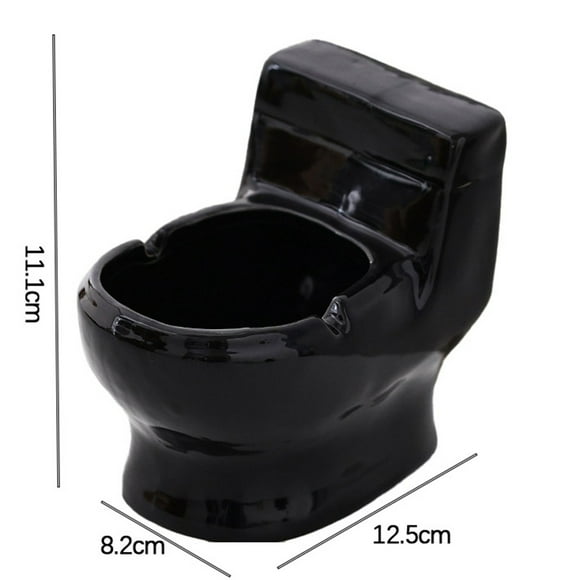 JJKBVCLO Toilet Shaped Ashtray As A For Boyfriend Home Living Room Creative Personality Trendy And Quirky Design Decoration Ornament