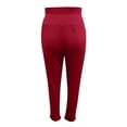thumbnail image 6 of EDFBUYKRS Female Women Pants Casual Womens Sweatpants Tall 34 Inseam Casual Trousers with Drawstring Waist Ankle Pure Color Comfortable Pants for Everyday Wear S, 6 of 7