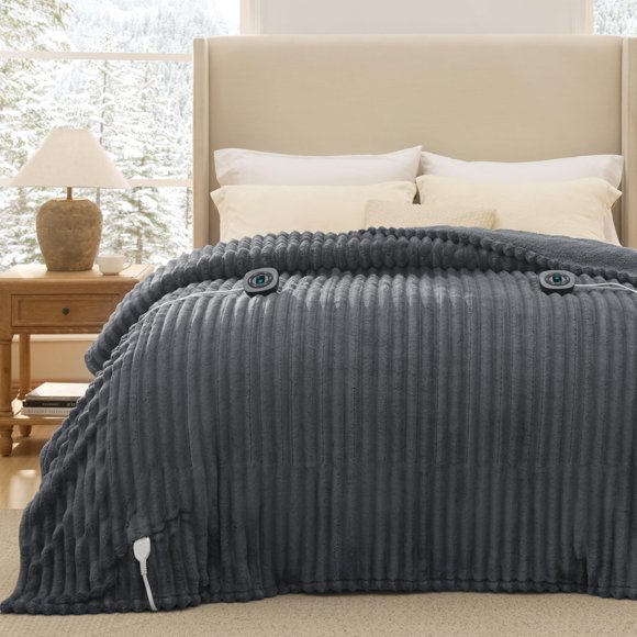 Manta eléctrica Bedsure Queen, 213 x 229 cm, doble control