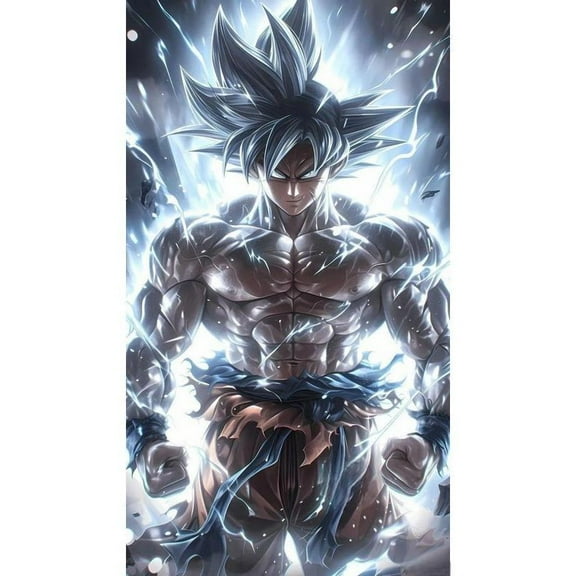 5D DIY Dragon Ball Diamond Painting Kit, Round Acrylic Diamond Artwork for Home Decoration, or Gift.