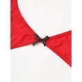 thumbnail image 5 of RUNQHUI Womens One Piece Extreme Mini Sling Shot Thong Swimsuit High Cut G String Swimwear Type A Red One Size, 5 of 5