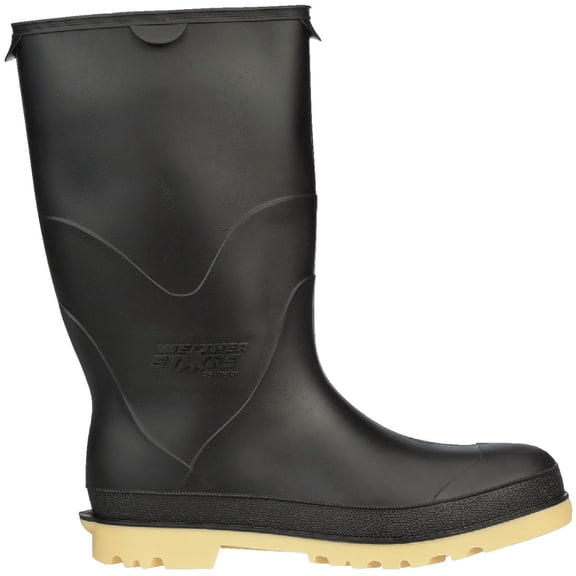 Tingley STORMTRACKS 11714.06 Youths' Boot, Size 06, Black/Tan — Residential Use, Standard Application
