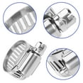 thumbnail image 2 of findmall 50-Pack 3/4-1 Adjustable Stainless Steel Worm Drive Hose Clamps Fuel Line Hose Clamps Assortment Kit for Plumbing, Automotive and Mechanical Applications, 2 of 4
