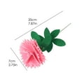 thumbnail image 6 of Wovilon Artificial Flowers 5Pcs Carnation Bouquet Diy Art Craft Kits Mother'S Day Simulation Flower Decor, 6 of 7