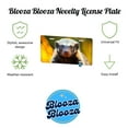 thumbnail image 2 of Honey Badger Metal Novelty License Plate, 2 of 7