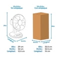 thumbnail image 4 of Ventilador Taurus De Escritorio 10 Pulgadas Air2go Gris, 4 of 4
