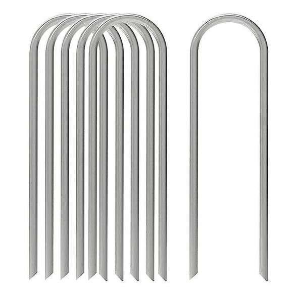 Trampoline Stakes High Wind, Heavy Duty Trampoline Anchors, Galvanized Steel Wind Stakes For Trampoline(6pcs)